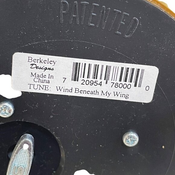 Vintage Pegasus Unicorn Animated Musical Figurine Wind-Up Music Box Ceramic & - Picture 12 of 12